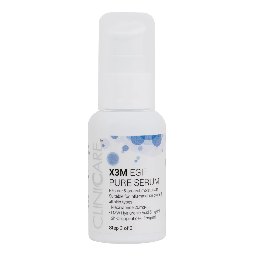 PURE_LIQUID Step 3 X3M EGF PURE SERUM MOISTURISER - Step 3